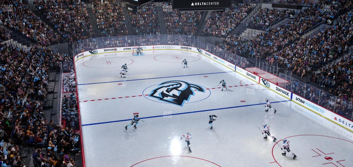 Delta Center - Section Suite 14 Seat View