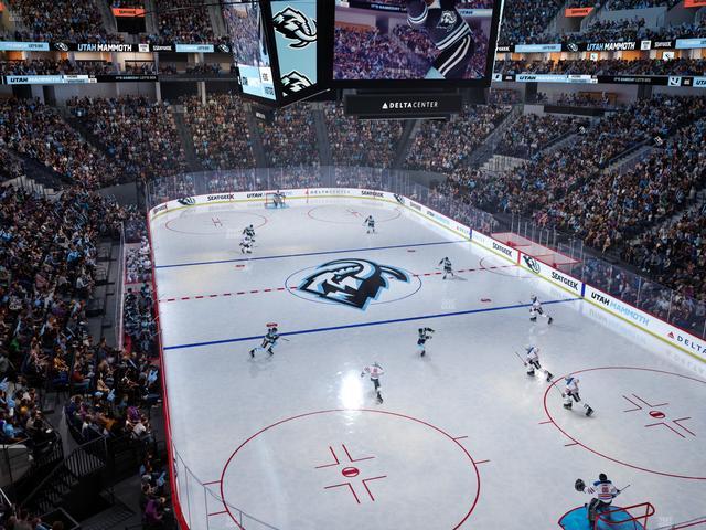 Delta Center - Section Suite 14 Seat View