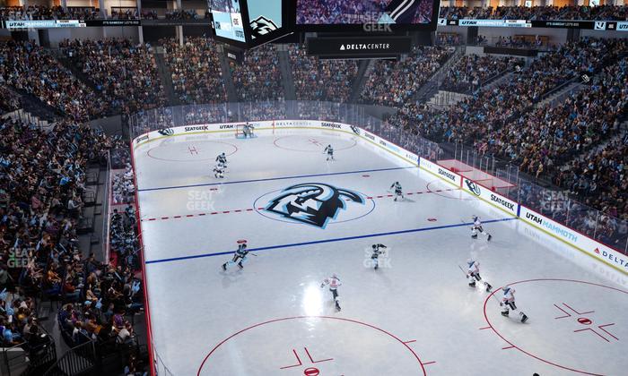 Delta Center - Section Suite 14 Seat View