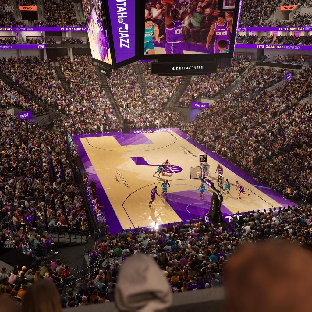 Delta Center - Section Suite 14 Seat View