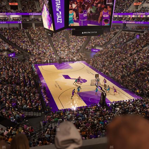 Delta Center - Section Suite 14 Seat View