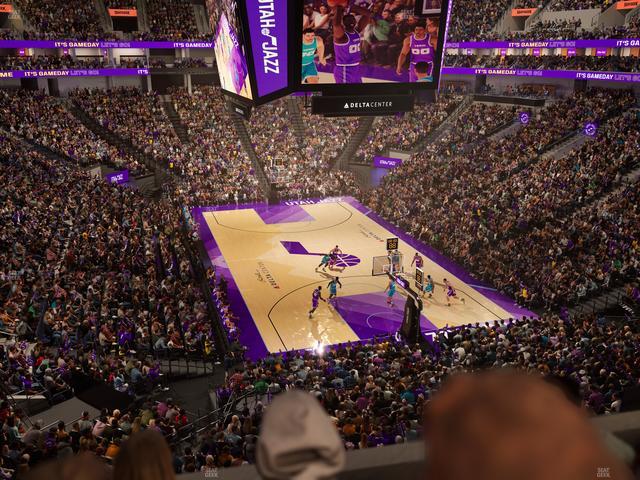 Delta Center - Section Suite 14 Seat View Delta Center - Section Suite 14 Seat View