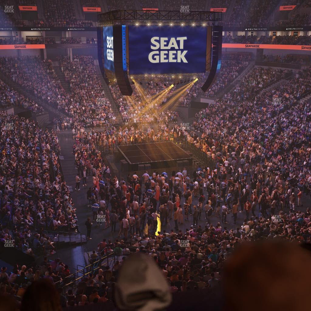 Delta Center - Section Suite 14 Seat View