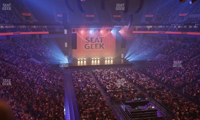 Delta Center - Section Suite 14 Seat View