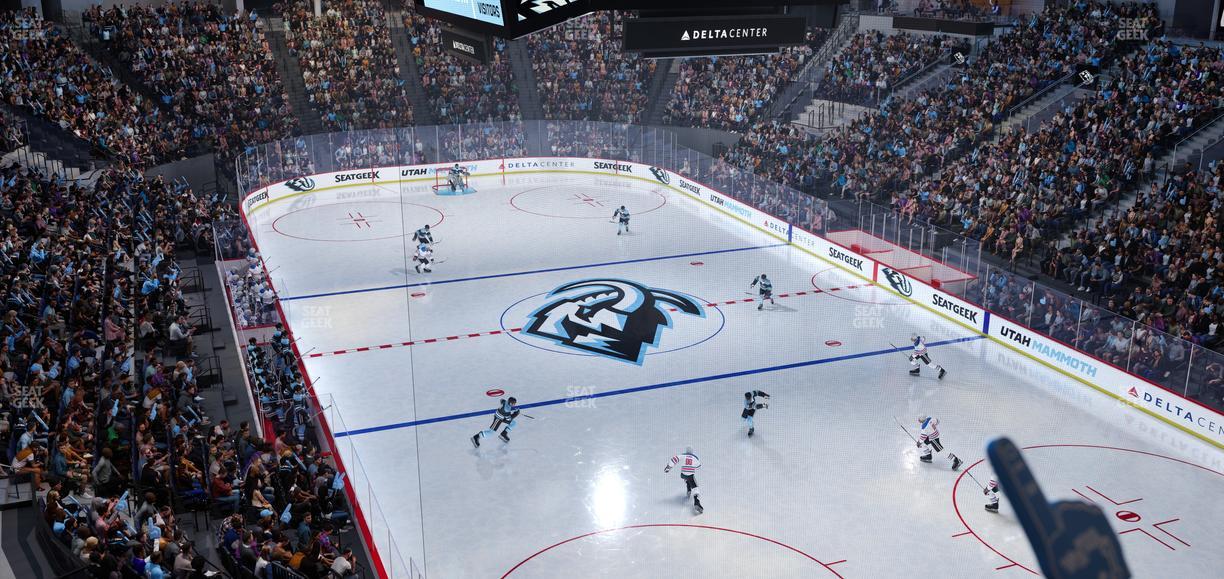 Delta Center - Section Suite 15 Seat View