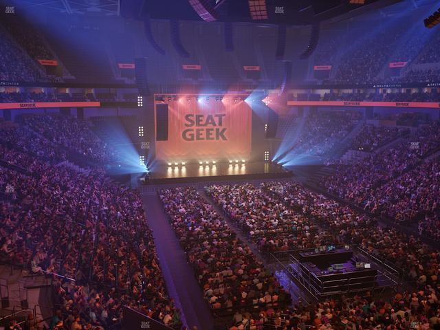 Delta Center - Section Suite 15 Seat View