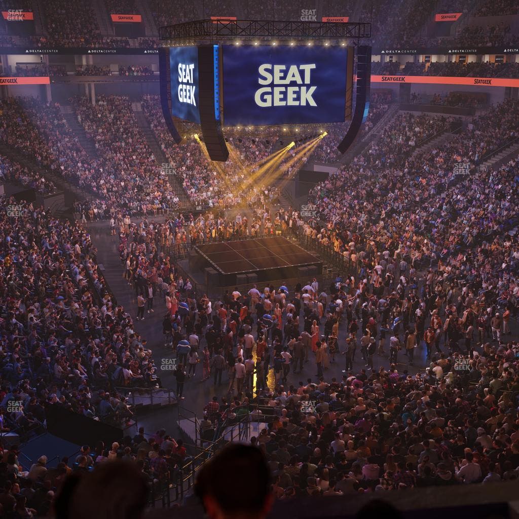 Delta Center - Section Suite 15 Seat View