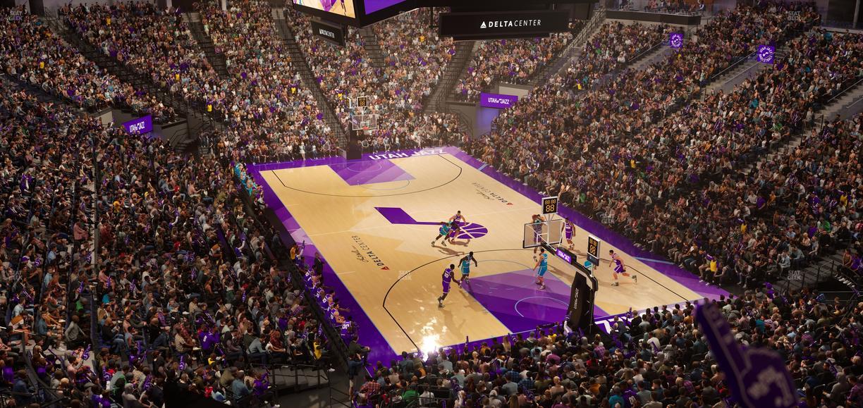 Delta Center - Section Suite 15 Seat View