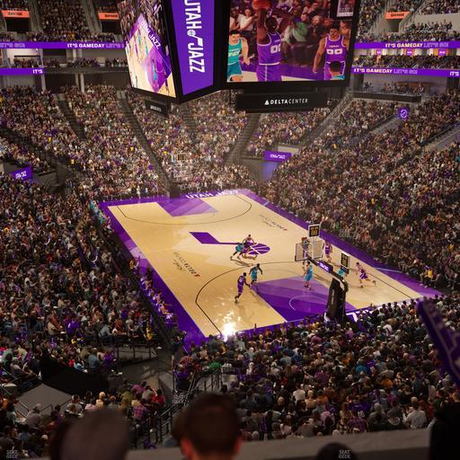 Delta Center - Section Suite 15 Seat View