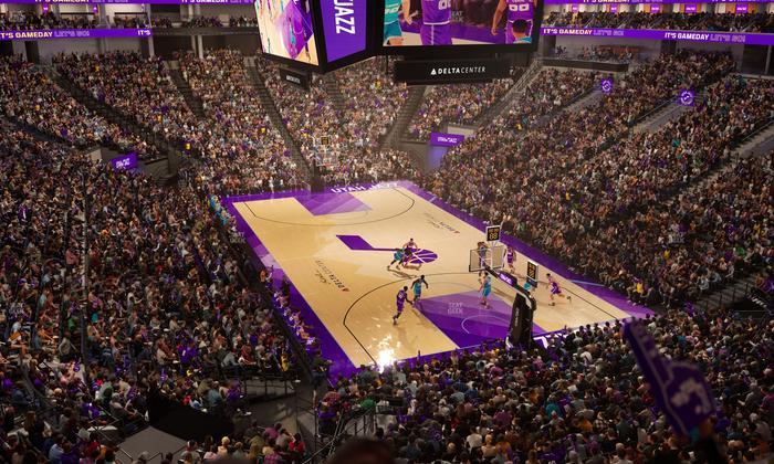 Delta Center - Section Suite 15 Seat View