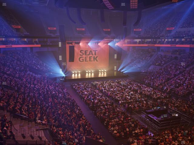 Delta Center - Section Suite 16 Seat View