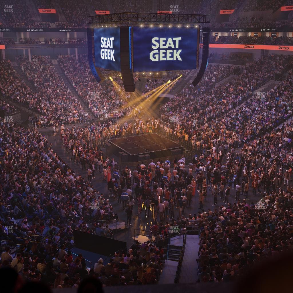 Delta Center - Section Suite 16 Seat View