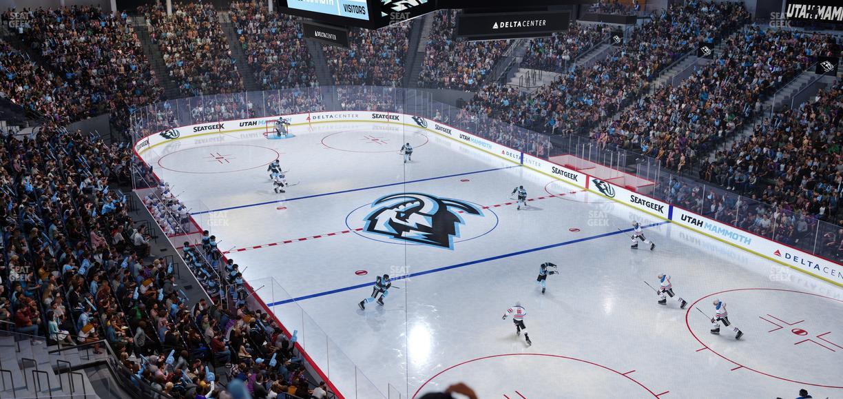 Delta Center - Section Suite 16 Seat View