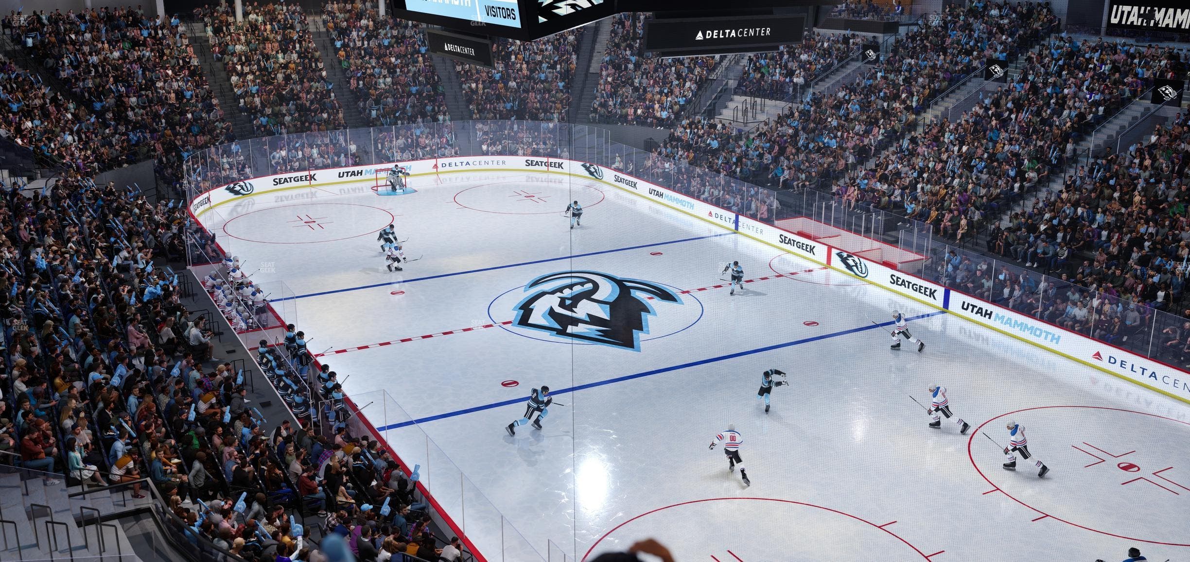 Delta Center - Section Suite 16 Seat View