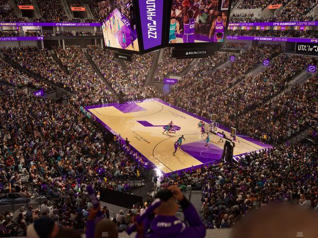 Delta Center - Section Suite 16 Seat View Delta Center - Section Suite 16 Seat View