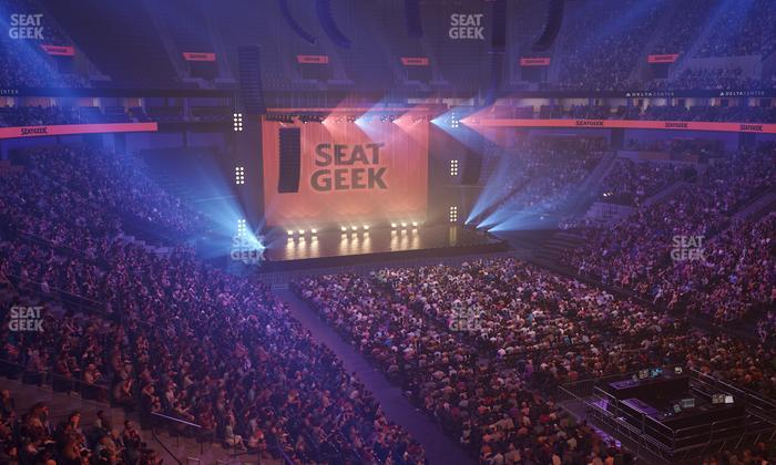 Delta Center - Section Suite 17 Seat View