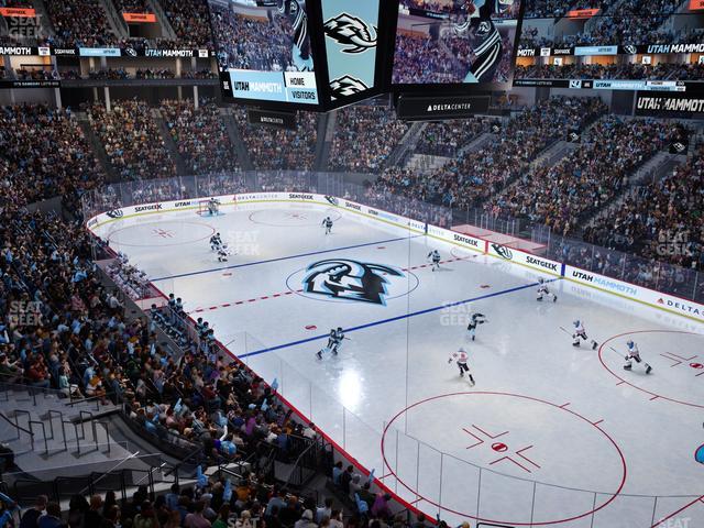 Delta Center - Section Suite 17 Seat View