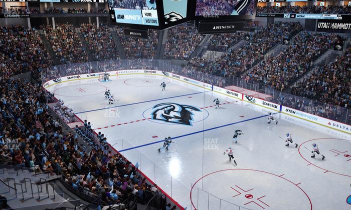 Delta Center - Section Suite 17 Seat View