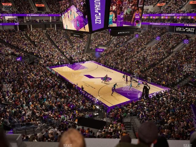 Delta Center - Section Suite 17 Seat View