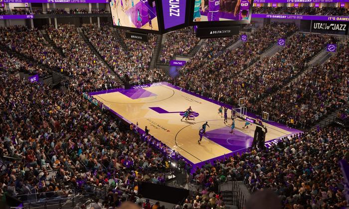 Delta Center - Section Suite 17 Seat View