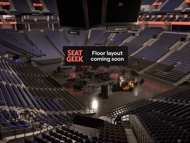 Delta Center - Section Suite 17 Seat View