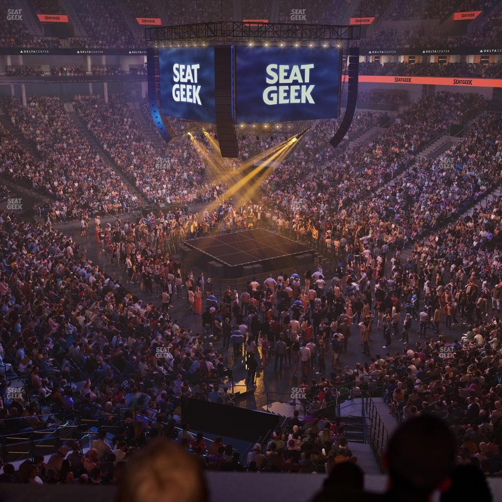 Delta Center - Section Suite 17 Seat View