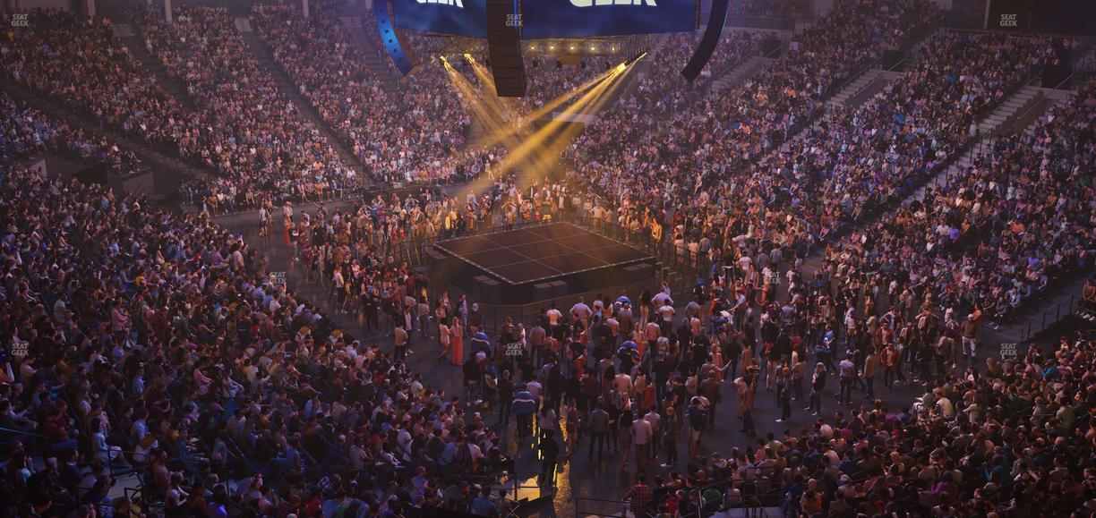 Delta Center - Section Suite 17 Seat View