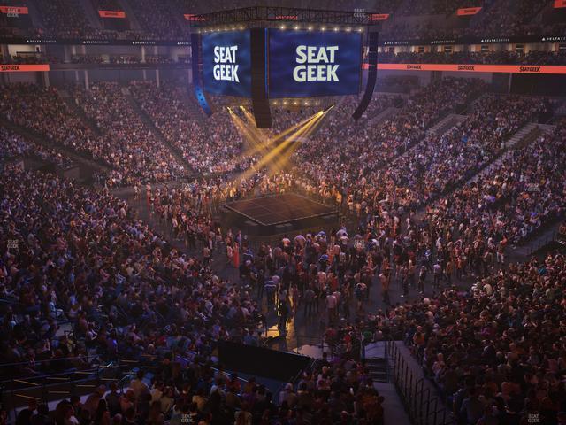Delta Center - Section Suite 17 Seat View