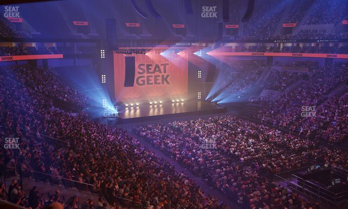 Delta Center - Section Suite 18 Seat View