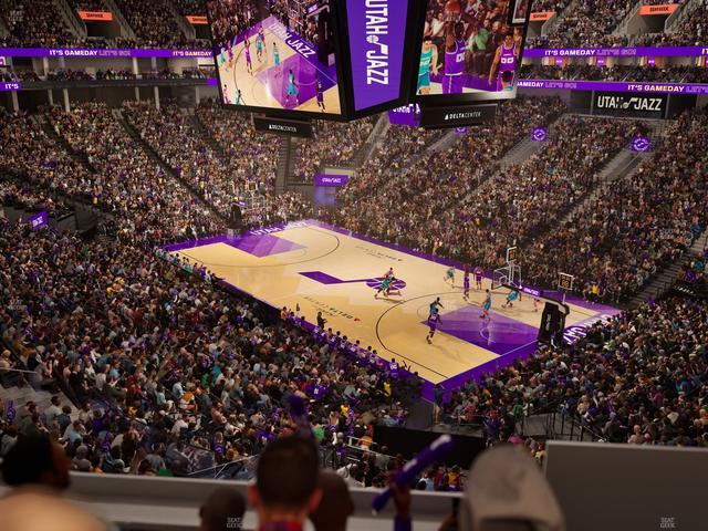 Delta Center - Section Suite 18 Seat View Delta Center - Section Suite 18 Seat View