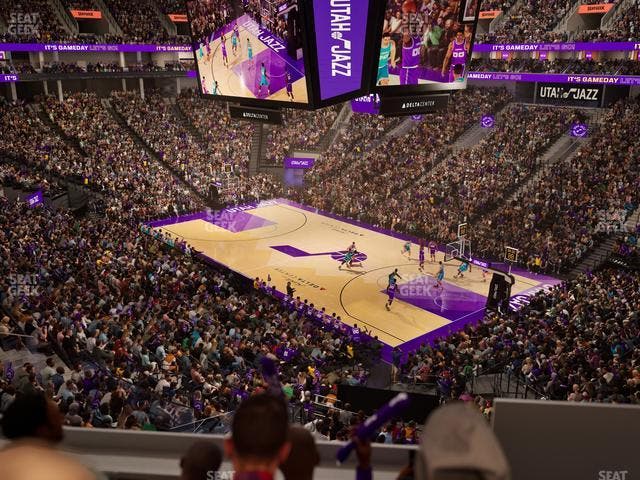 Delta Center - Section Suite 18 Seat View