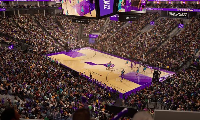 Delta Center - Section Suite 18 Seat View