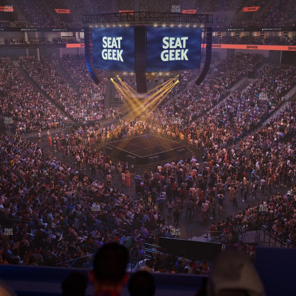 Delta Center - Section Suite 18 Seat View