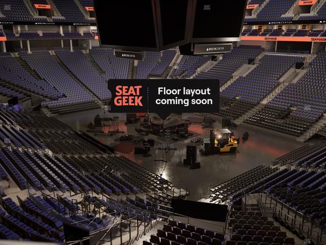Delta Center - Section Suite 18 Seat View