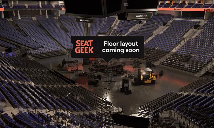 Delta Center - Section Suite 18 Seat View