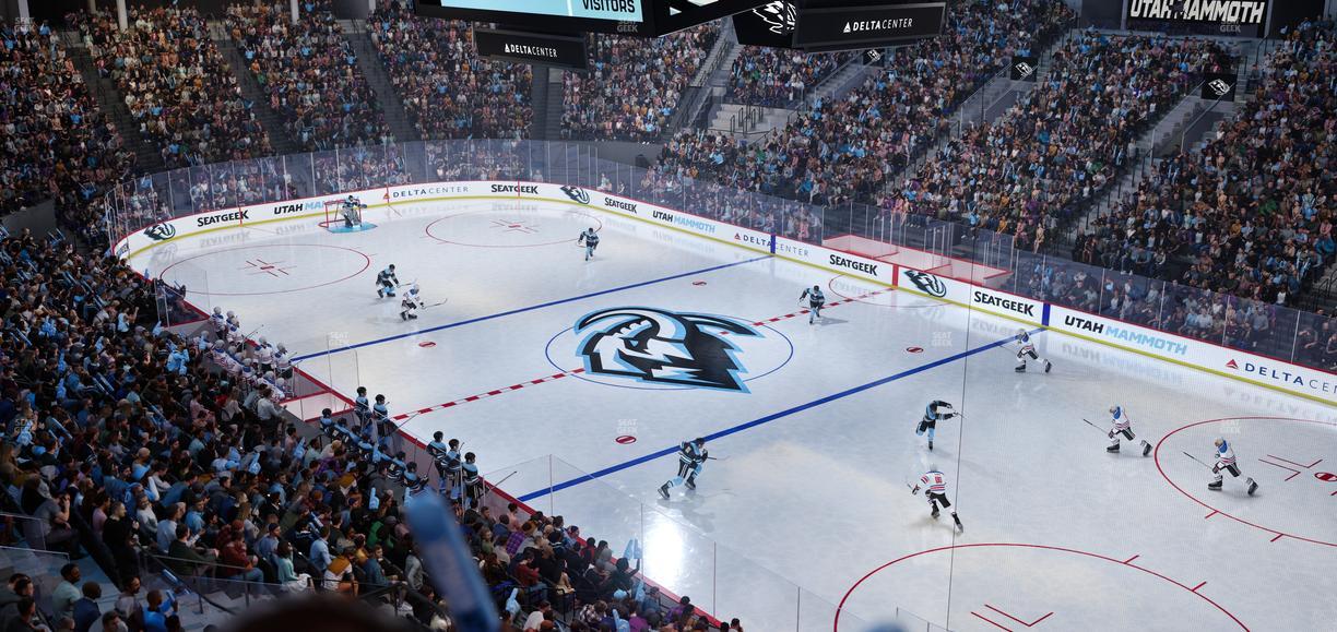 Delta Center - Section Suite 18 Seat View