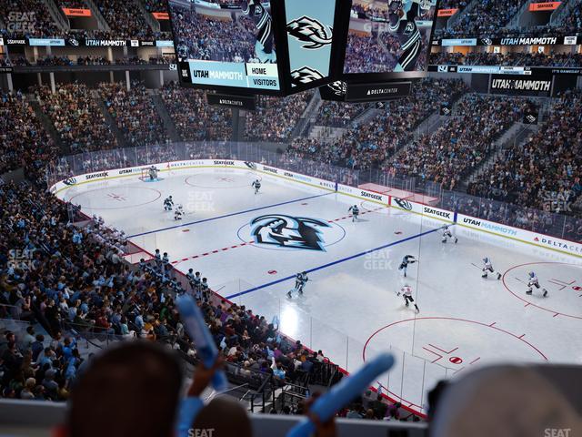 Delta Center - Section Suite 18 Seat View