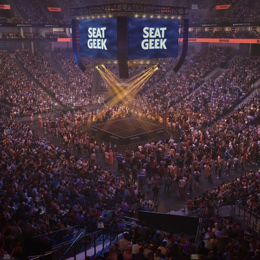 Delta Center - Section Suite 18 Seat View