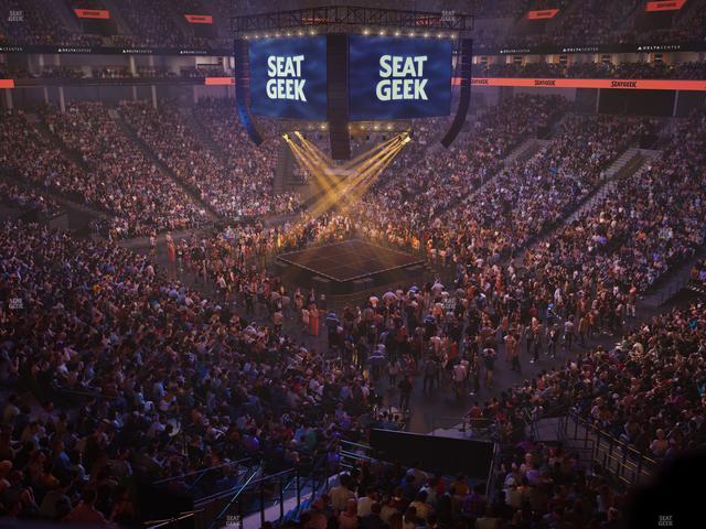 Delta Center - Section Suite 18 Seat View