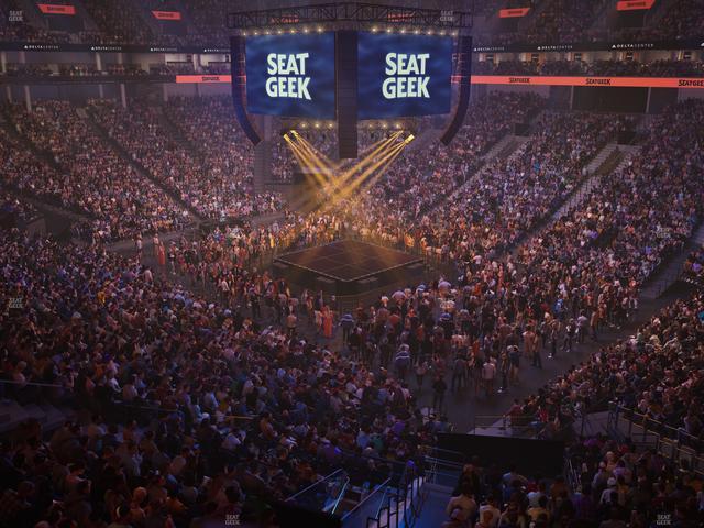 Delta Center - Section Suite 19 Seat View
