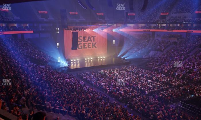 Delta Center - Section Suite 19 Seat View