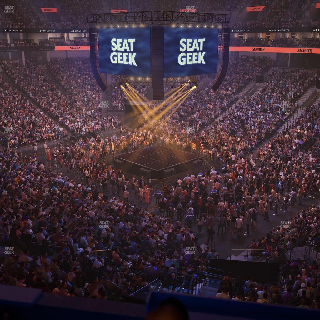 Delta Center - Section Suite 19 Seat View