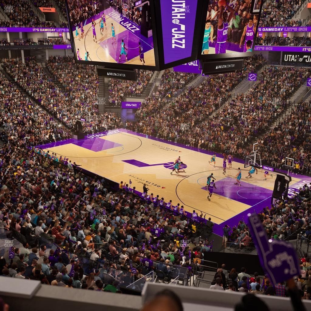 Delta Center - Section Suite 19 Seat View