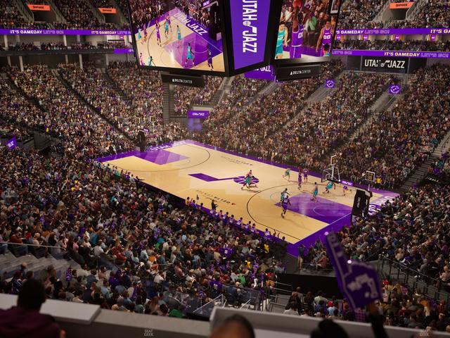 Delta Center - Section Suite 19 Seat View Delta Center - Section Suite 19 Seat View