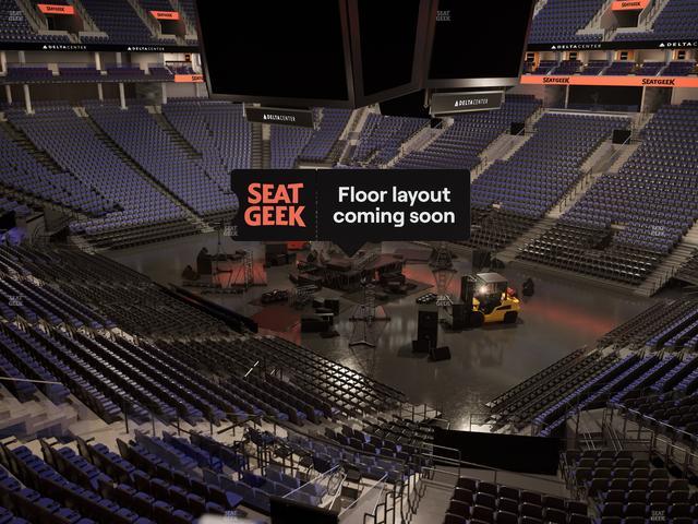 Delta Center - Section Suite 19 Seat View