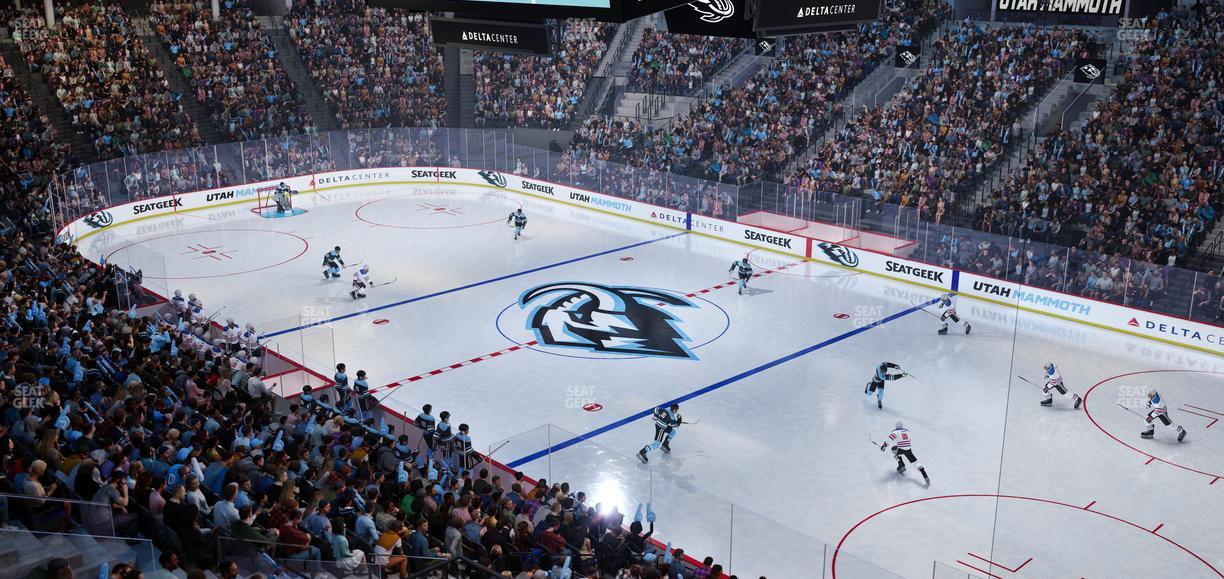 Delta Center - Section Suite 19 Seat View