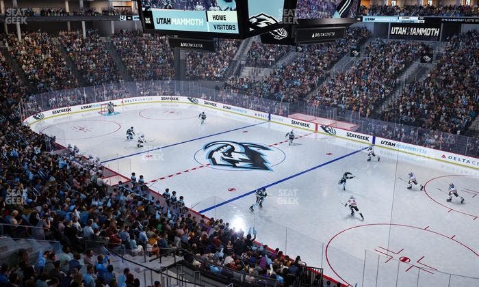 Delta Center - Section Suite 19 Seat View