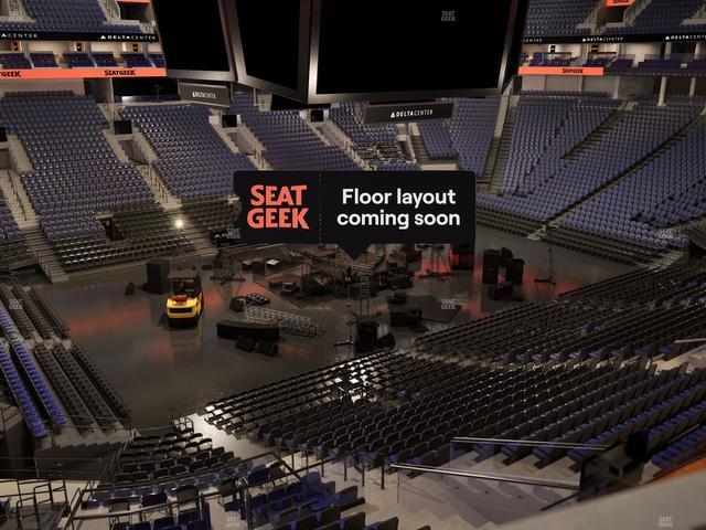 Delta Center - Section Suite 2 Seat View