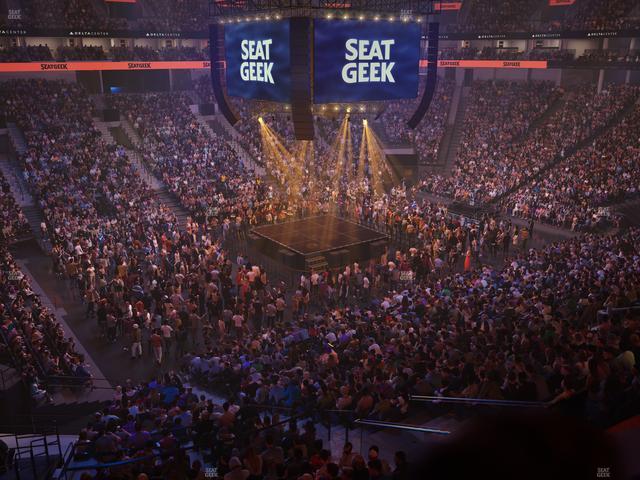 Delta Center - Section Suite 2 Seat View
