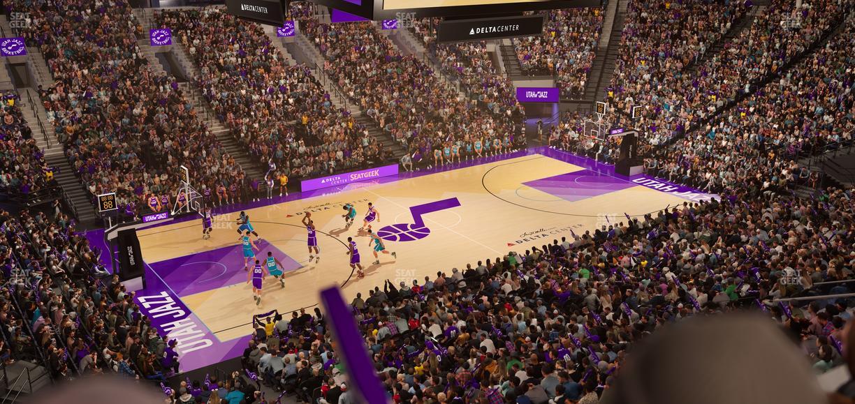 Delta Center - Section Suite 2 Seat View